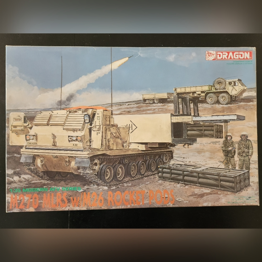 M270 MLRS w/M26 rocket pods